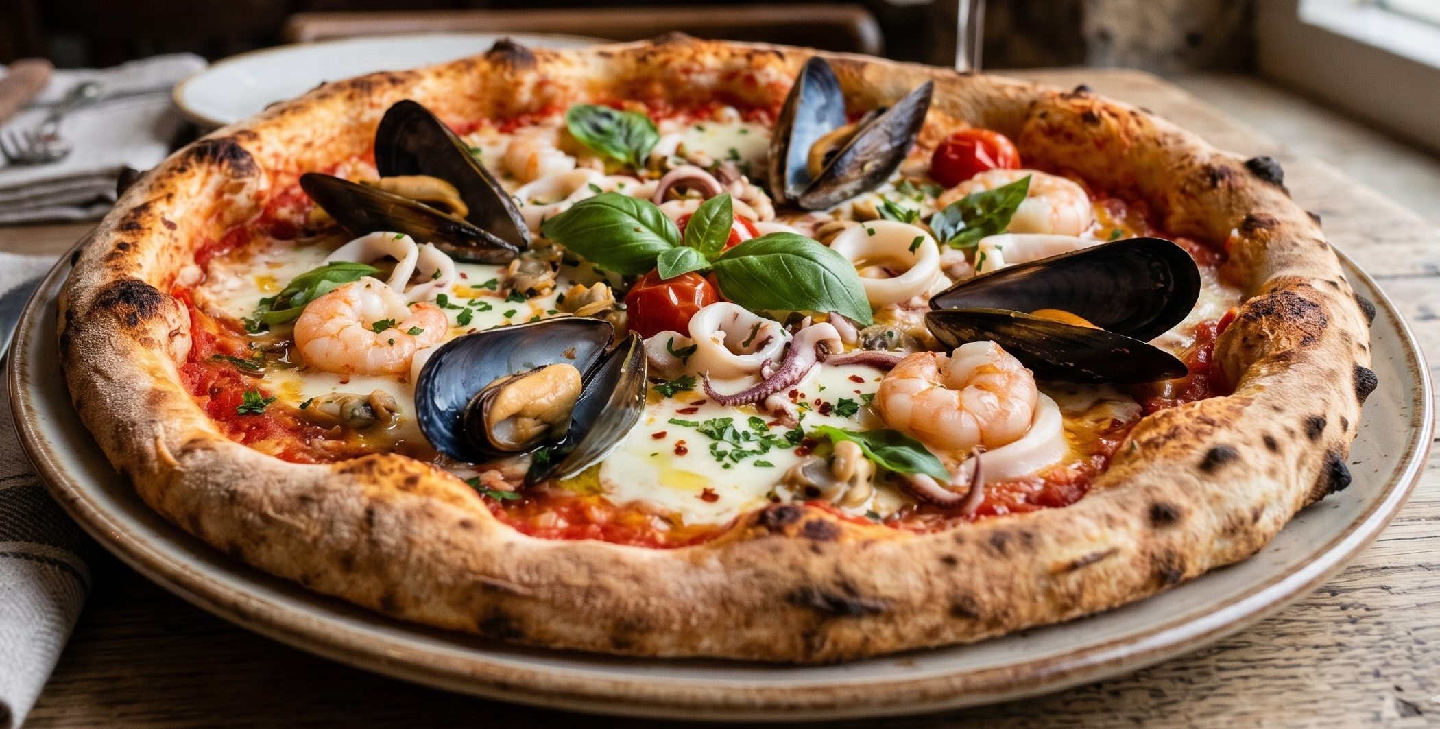 Pizza Zeevruchten
